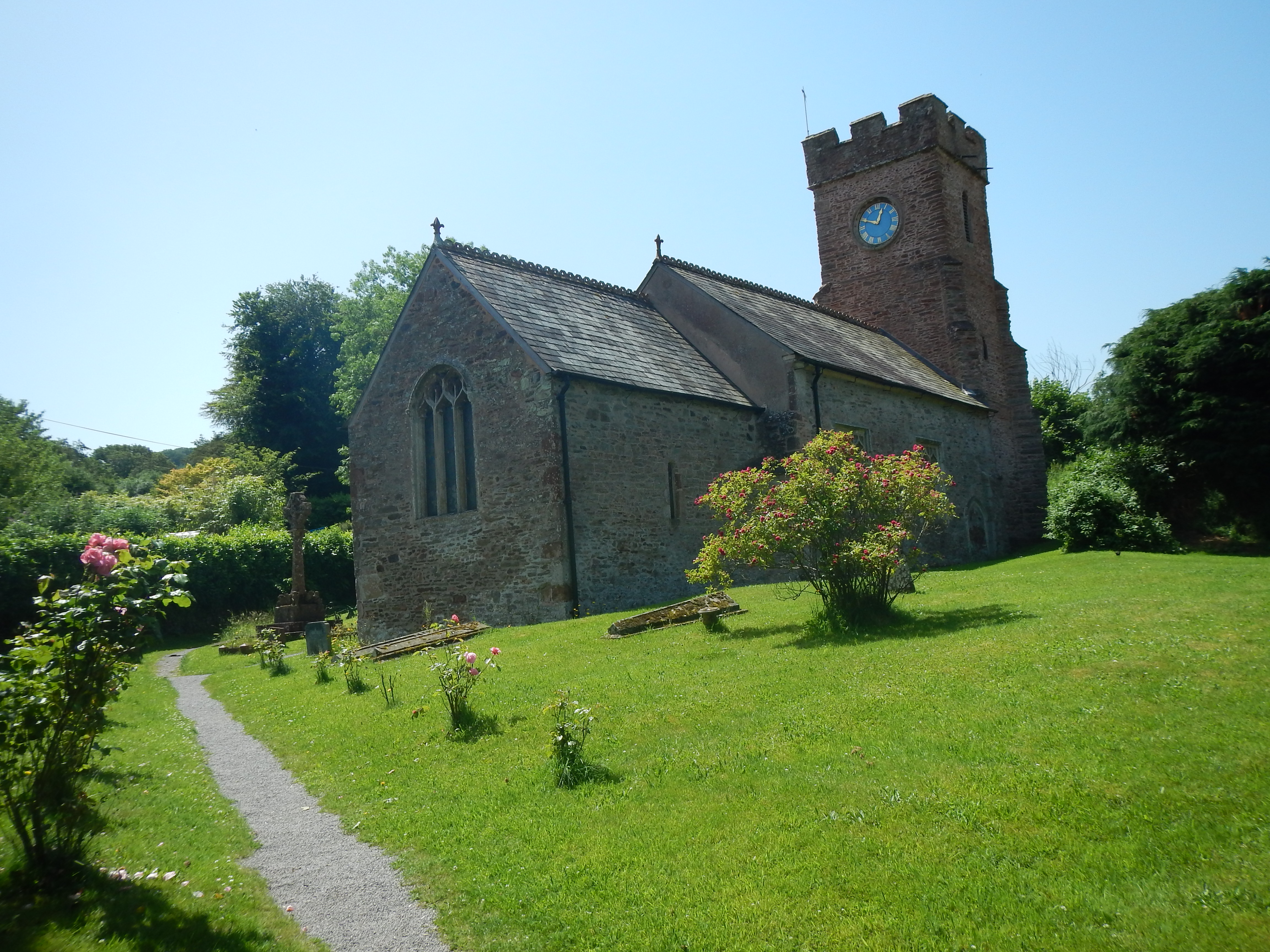 The church at Monksilver.