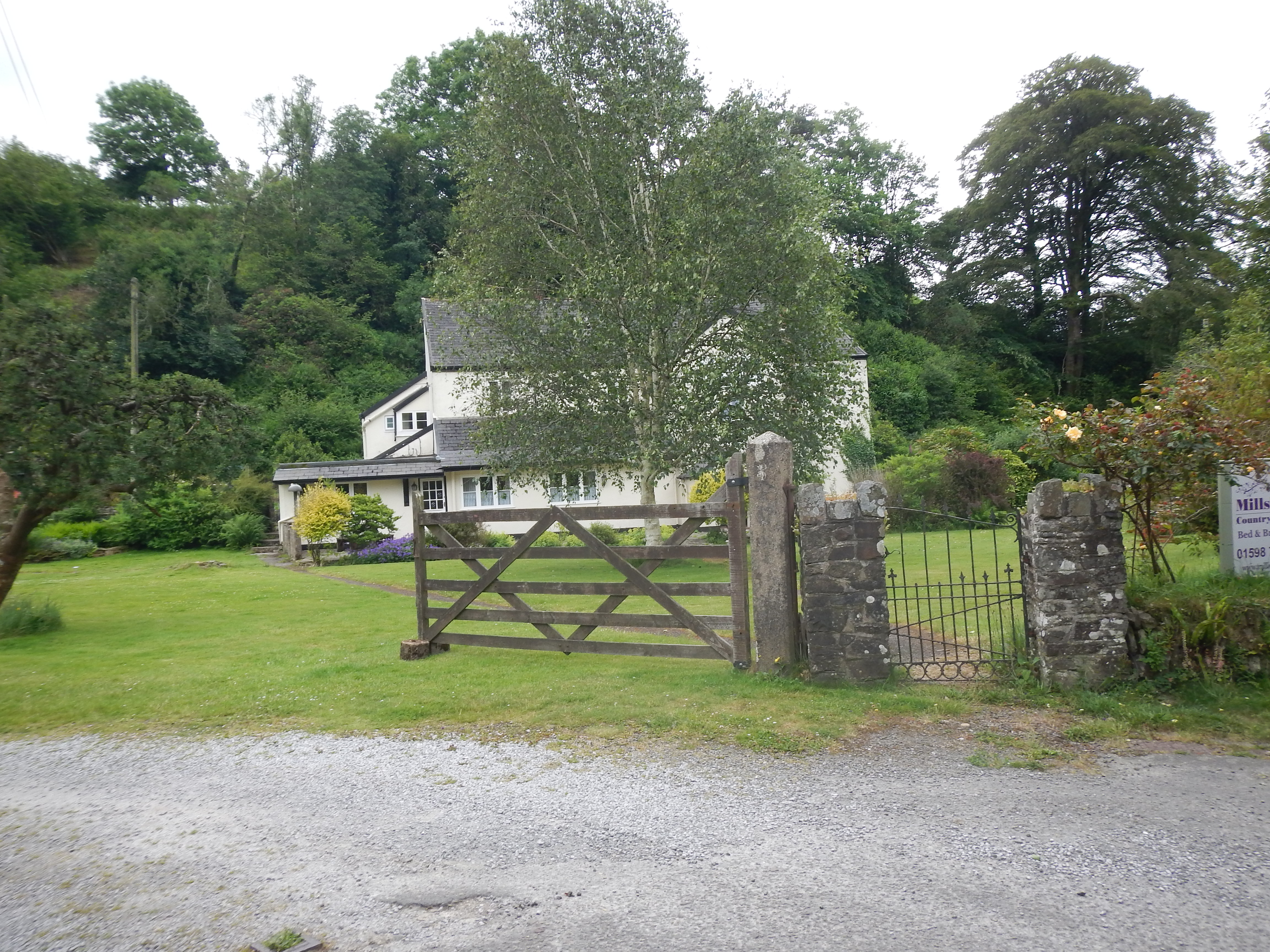 Our B&B in Brendon, the Millslade Country House.