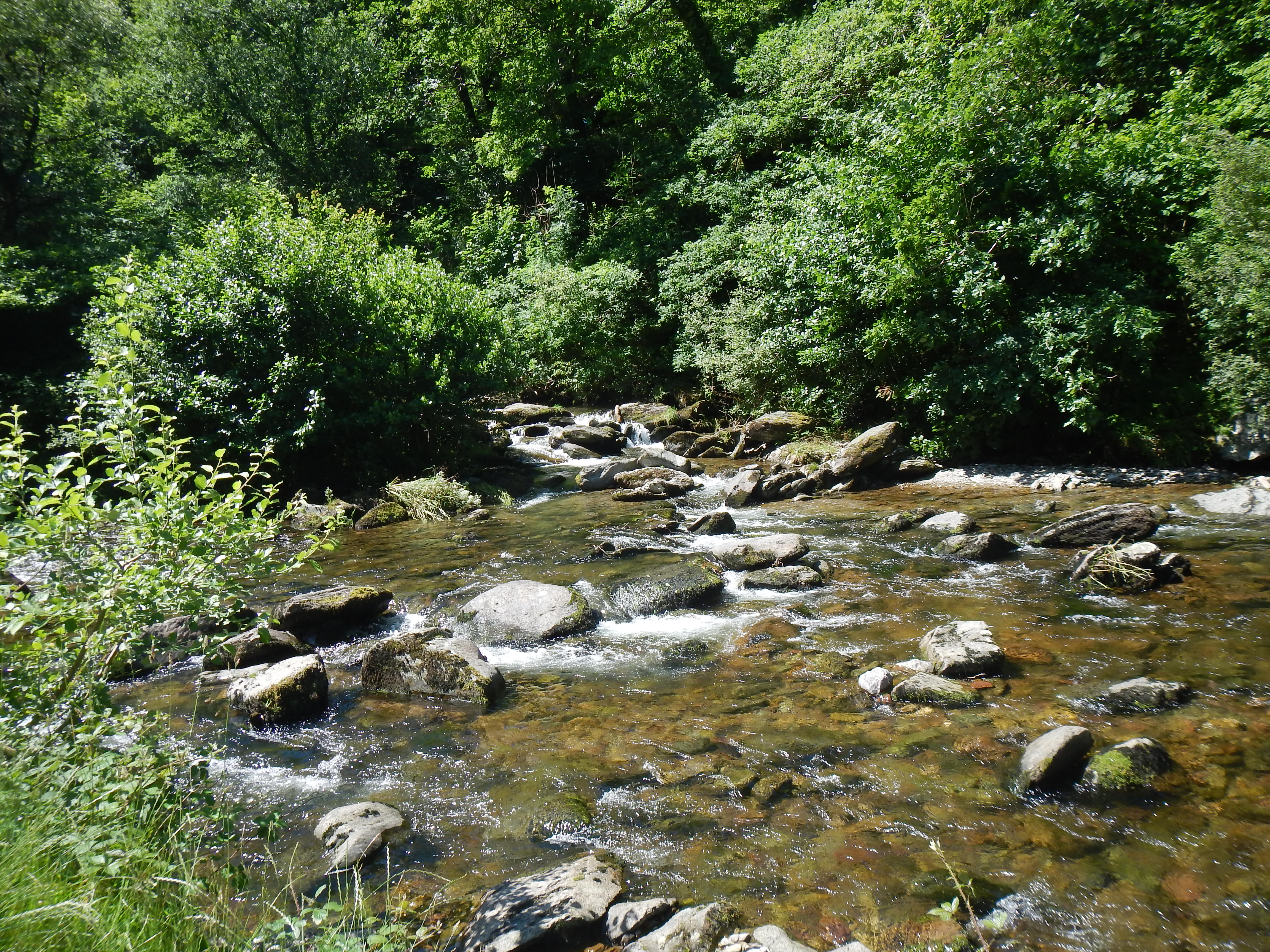 After some refreshments we approach the famous Watersmeet.