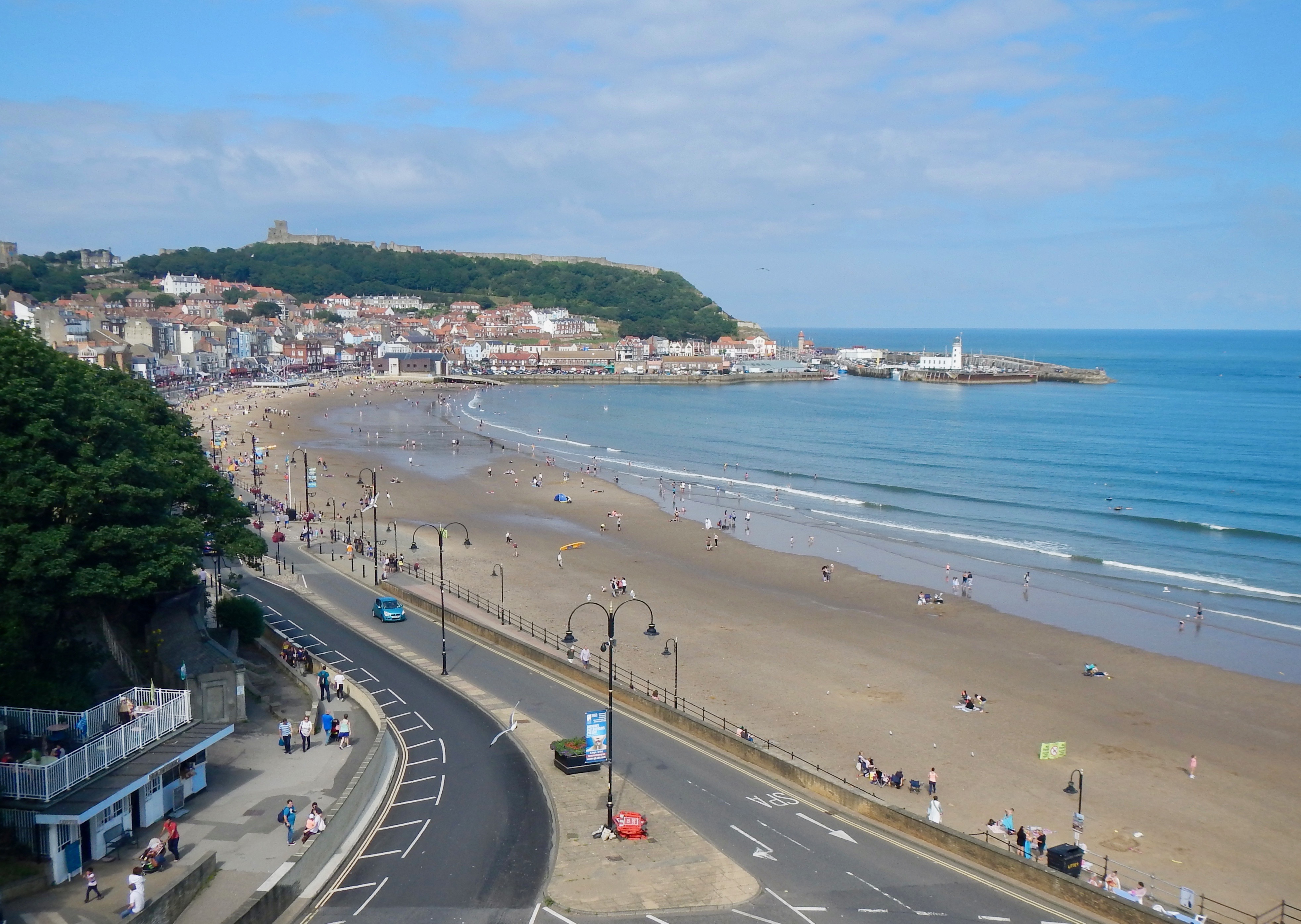 Panoramic view of Scarborough.