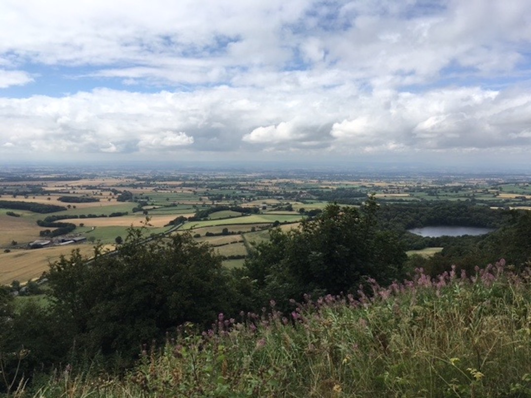 Gormire Lake and the Vale of York